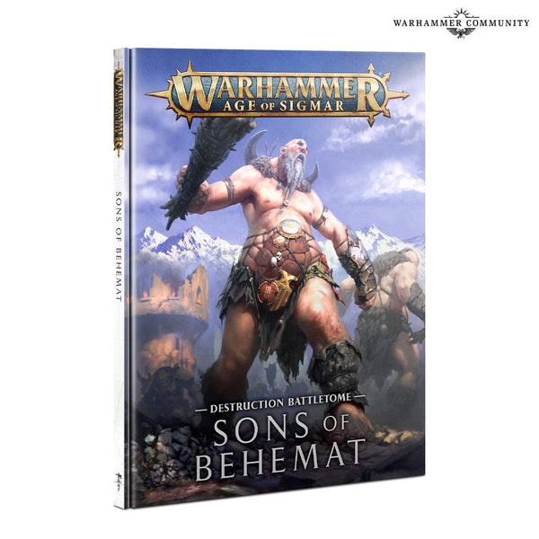 Age of Sigmar: Destruction Battletome - Sons of Behemat (2nd)