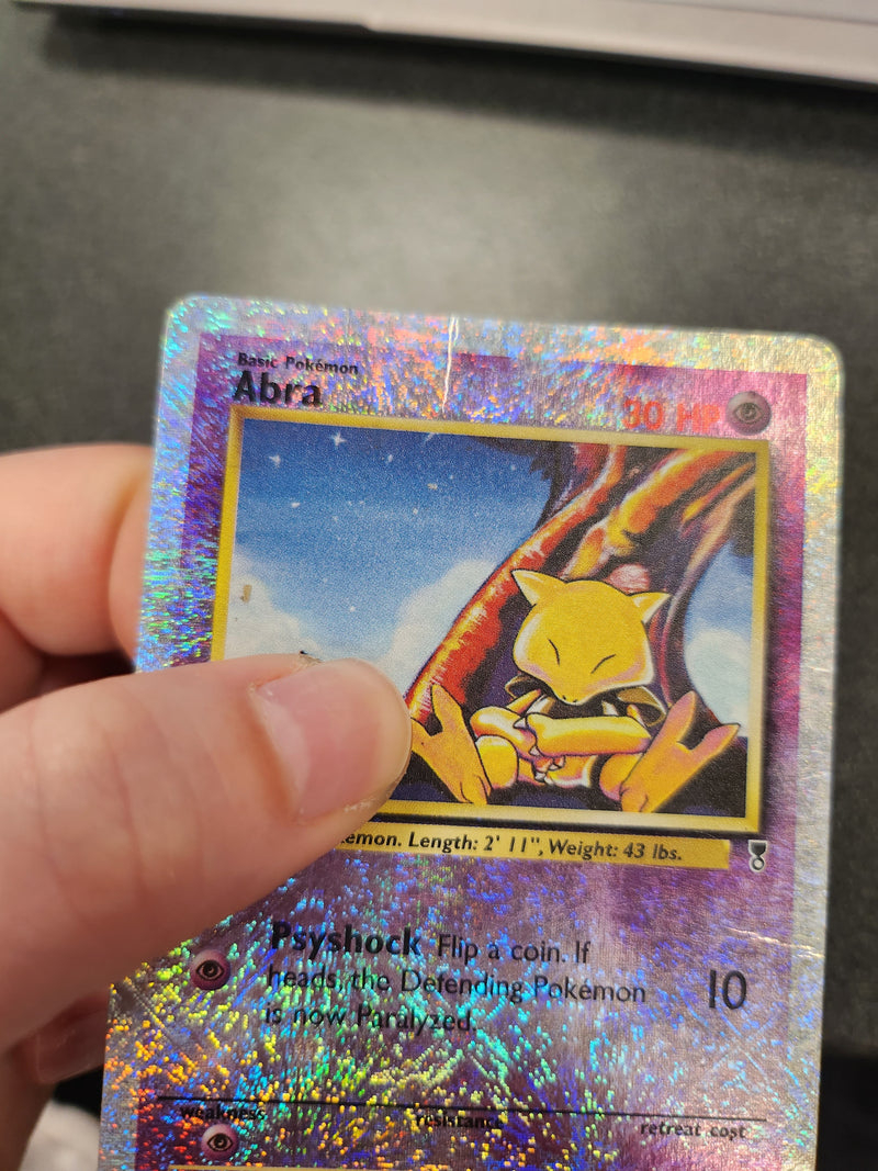 Abra (67/110) Legendary Collection Reverse Holo Heavy Play