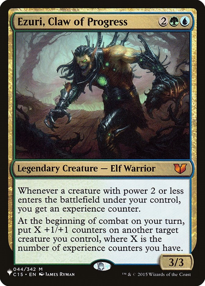 Ezuri, Claw of Progress (C15-M-LIST)