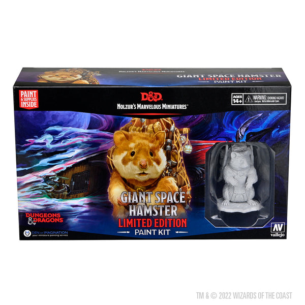 D&D: Nolzur's Marvelous Miniatures - Paint Night Kit: Limited Edition 02 - Giant Space Hamster