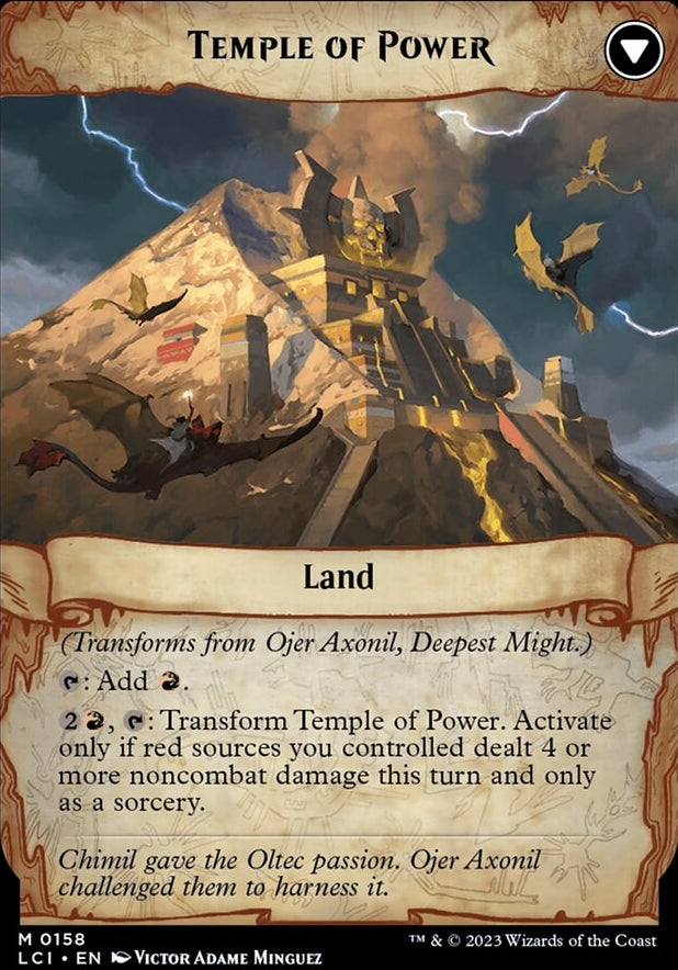 Ojer Axonil, Deepest Might // Temple of Power [#0158] (LCI-M)