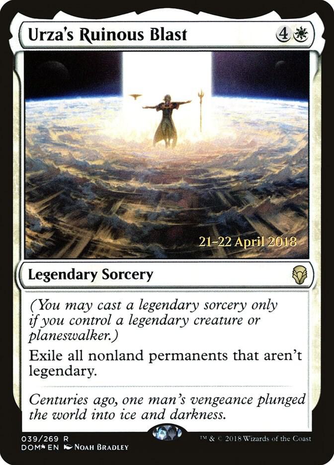 Urza's Ruinous Blast (DOM-R-PRE)