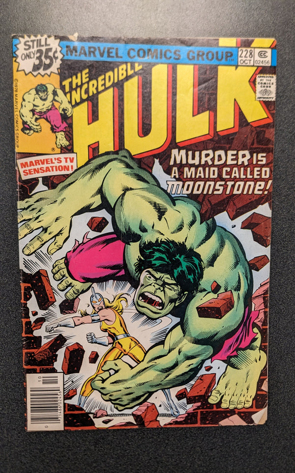 Incredible Hulk (1968 Series) #228 (3.0) 1st Appearance of Moonstone