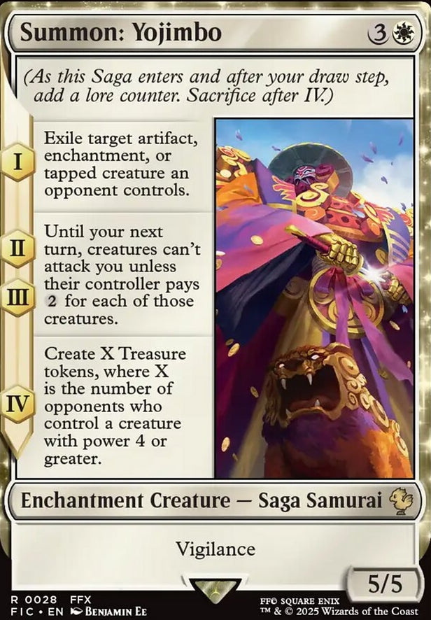 Summon: Yojimbo [ #0028 Surge Foil ] (FIC-R)