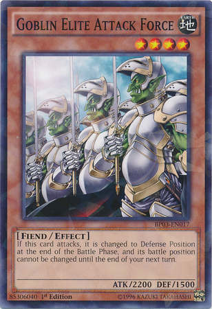 Goblin Elite Attack Force (Shatterfoil) (BP03-EN017) Shatterfoil Rare - Near Mint 1st Edition