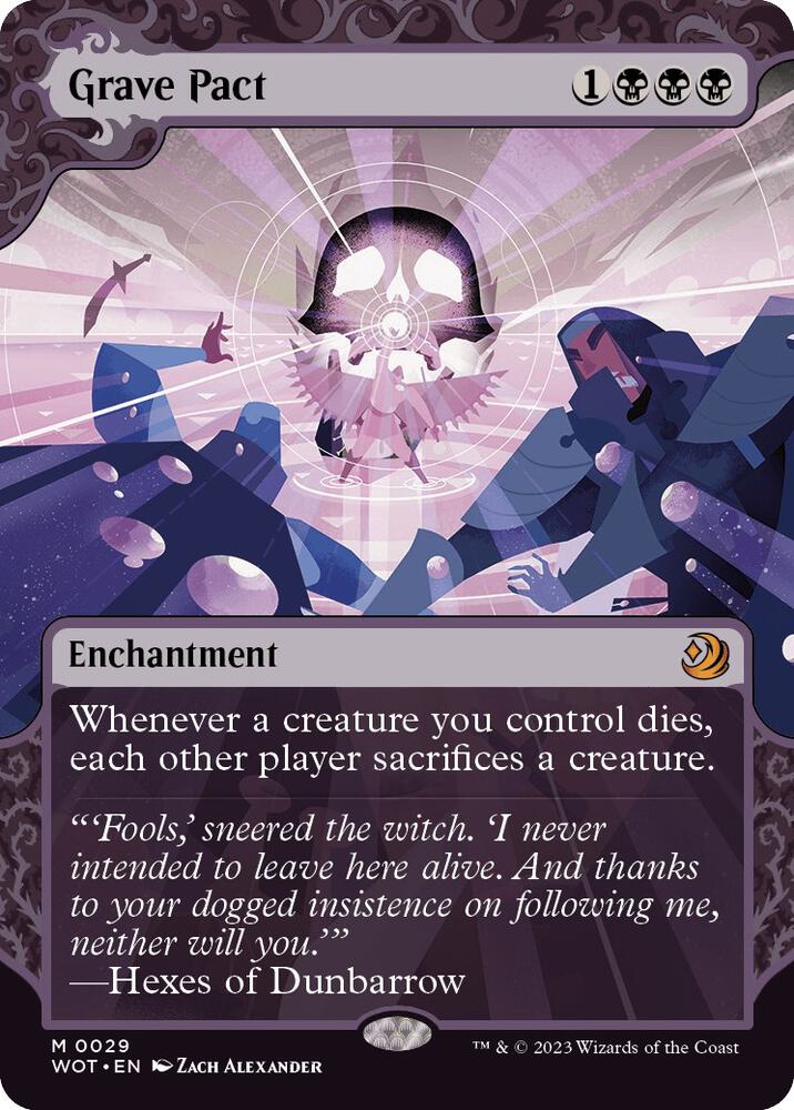 Grave Pact [#0029] (WOT-M-FOIL) Light Play