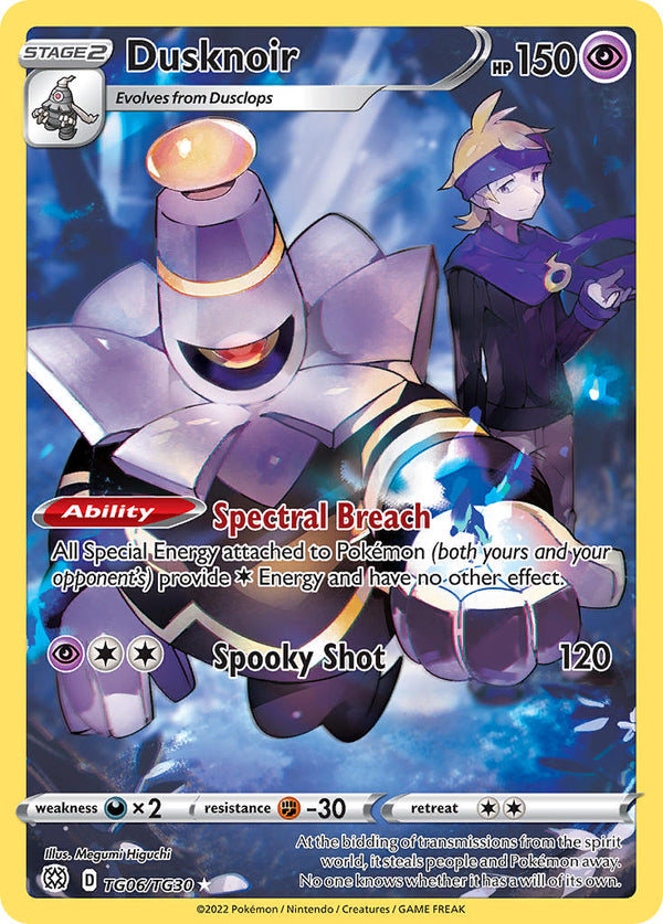 Dusknoir - TG06/TG30 (SWSH09:TG) Ultra Rare - Near Mint Holofoil