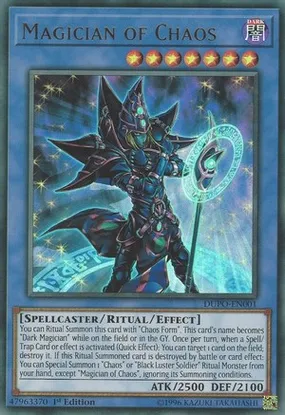 Magician of Chaos (DUPO-EN001) Ultra Rare - Near Mint 1st Edition