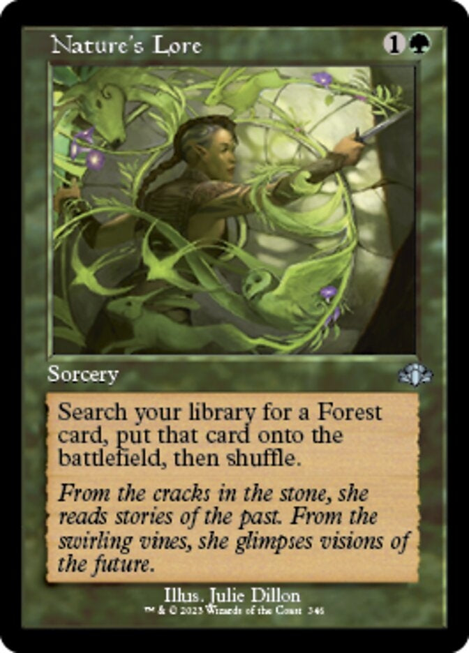 Nature's Lore [#346 Old Frame Bonus Sheet] (DMR-U)
