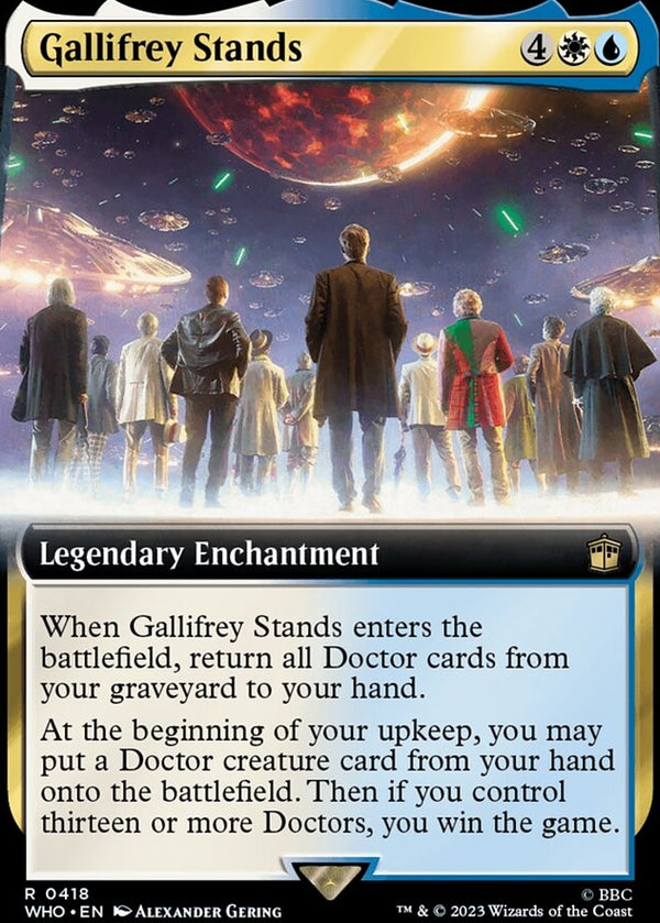 Gallifrey Stands [#0418 Extended Art] (WHO-R)