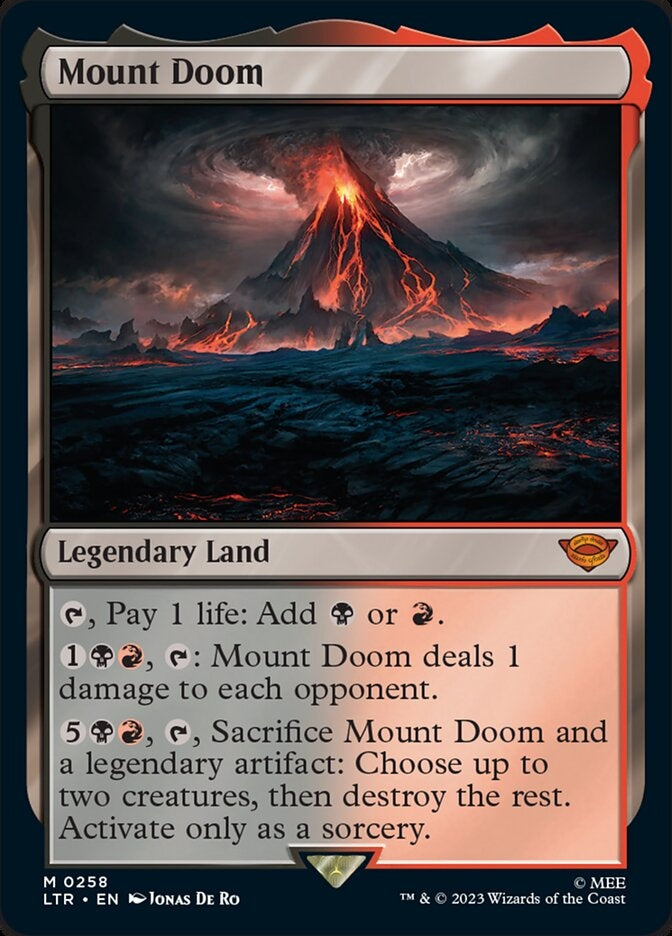 Mount Doom [#0258] (LTR-M)