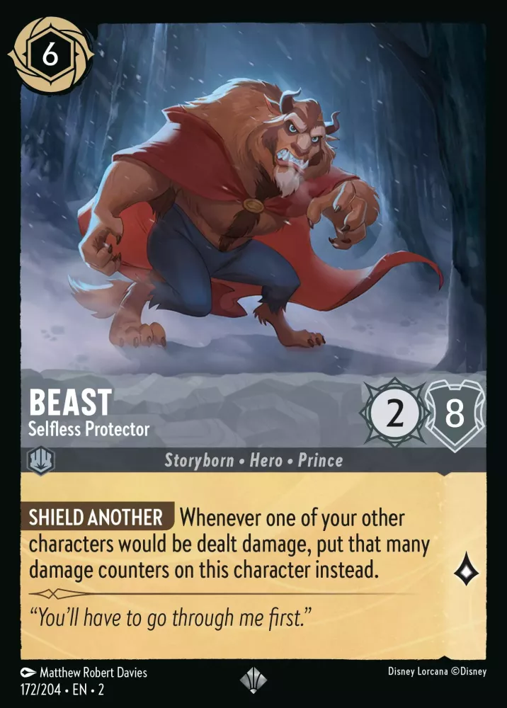Beast - Selfless Protector (Rise of the Floodborn 172/204) Super Rare - Near Mint