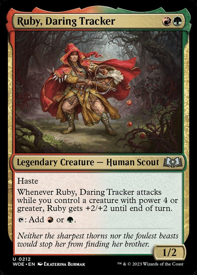 Ruby, Daring Tracker [#0212] (WOE-U)