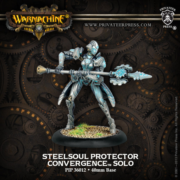 Warmachine: Convergence - Steelsoul Protector, Solo (Metal)