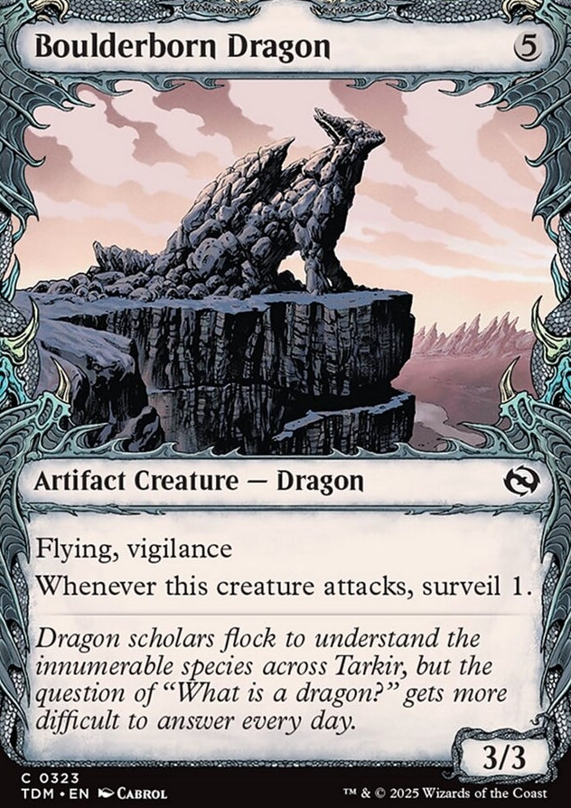 Boulderborn Dragon [ #0323 Draconic Showcase ] (TDM-C)
