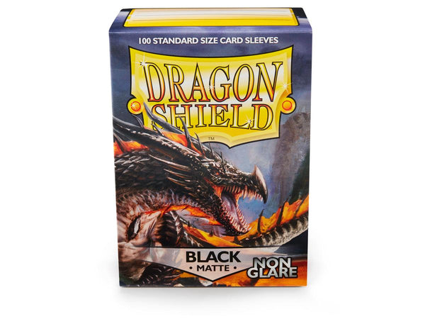 Dragon Shield: Standard - Matte Non-Glare: Black 100 Count