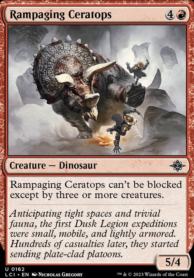 Rampaging Ceratops [#0162] (LCI-U)