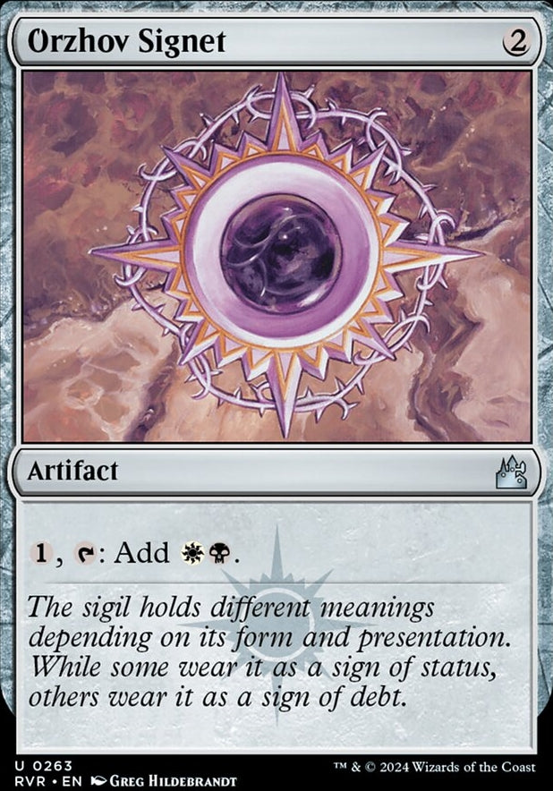 Orzhov Signet [#0263] (RVR-U)