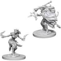 D&D: Nolzur's Marvelous Miniatures - Female Tiefling Warlock W6