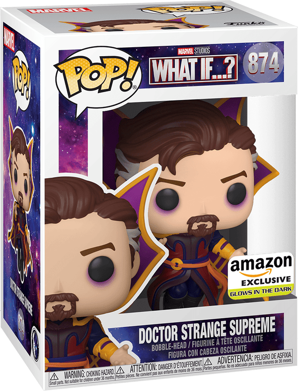 POP Figure: Marvel What If #0874 - Doctor Strange Supreme (Amazon)