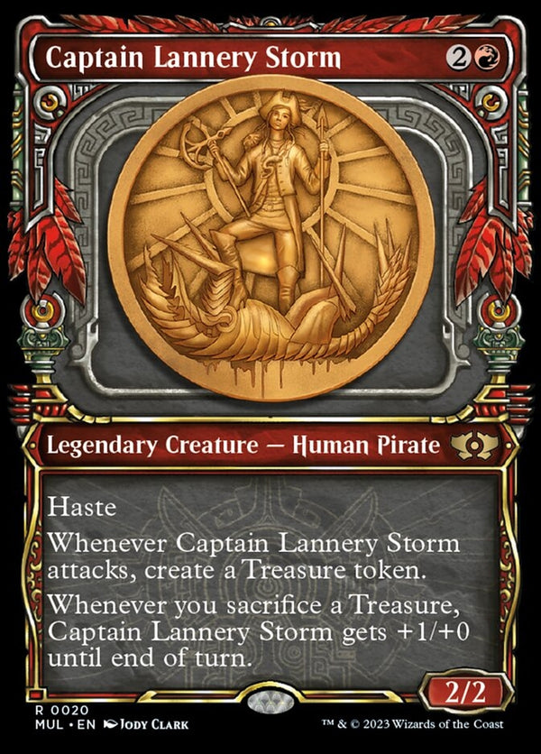 Captain Lannery Storm [#0020 Showcase] (MUL-R)