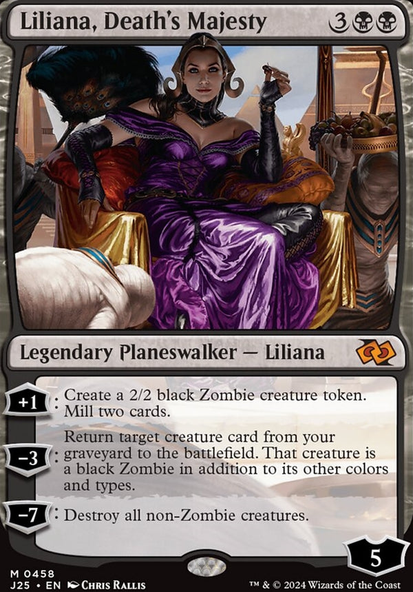 Liliana, Death's Majesty [#0458] (J25-M)