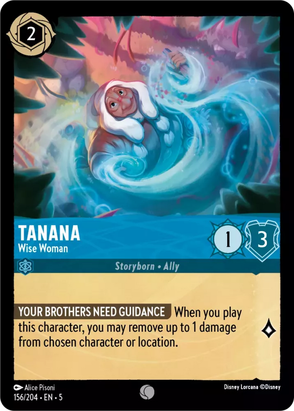 Tanana - Wise Woman (Shimmering Skies 156/204) Common - Near Mint