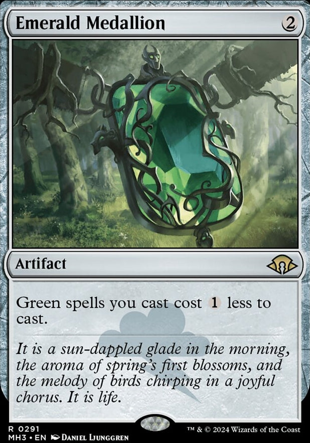 Emerald Medallion #0291 (MH3-R)