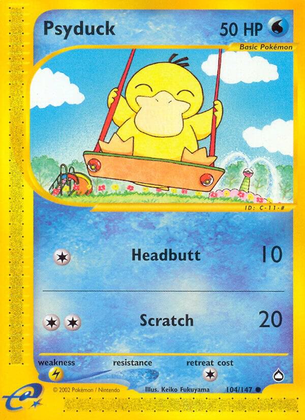 Psyduck - 104/147 (AQ) Common - Light Play