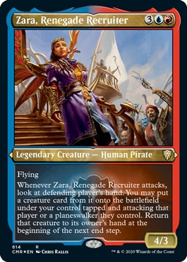 Zara, Renegade Recruiter [#614 Etched Foil] (CMR-R)