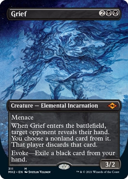 Grief [#311 Alternate-Art Borderless] (MH2-M)