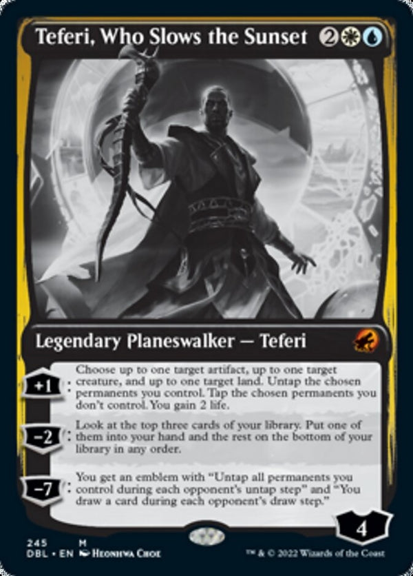 Teferi, Who Slows the Sunset [#245] (DBL-M)