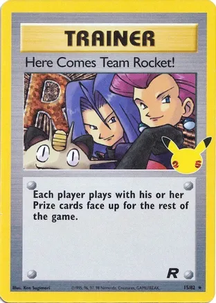 Here Comes Team Rocket! - 15/82 (CLB:CC) Classic Collection - Near Mint Holofoil