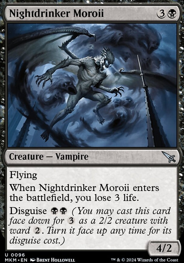 Nightdrinker Moroii [#0096] (MKM-U-FOIL)