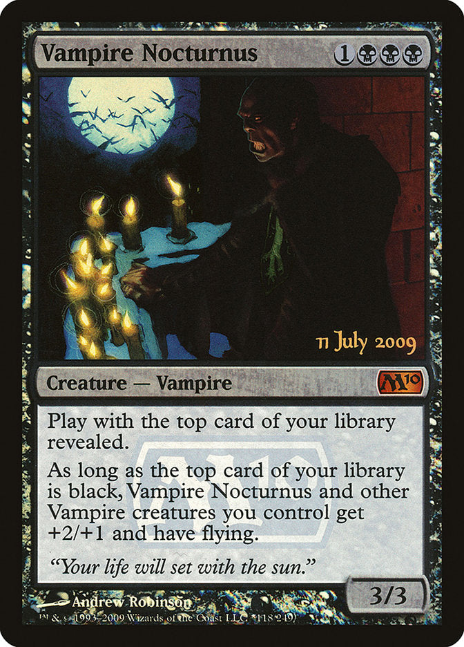 Vampire Nocturnus (M10-M-PRE) Light Play