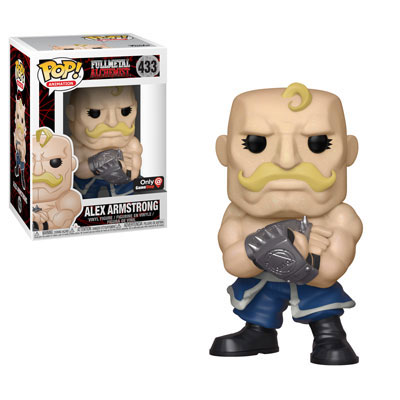 POP Figure: Full Metal Alchemist #0433 - Alex Armstrong (Game Stop)