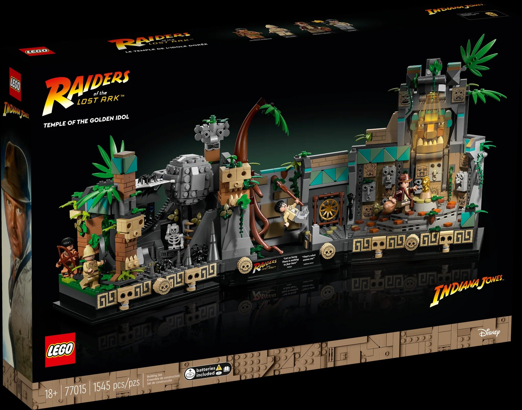 Lego: Indiana Jones and the Raiders of the Lost Ark - Temple of the Golden Idol (77015)
