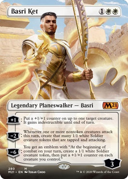 Basri Ket [#280 Borderless Planeswalkers] (M21-M)