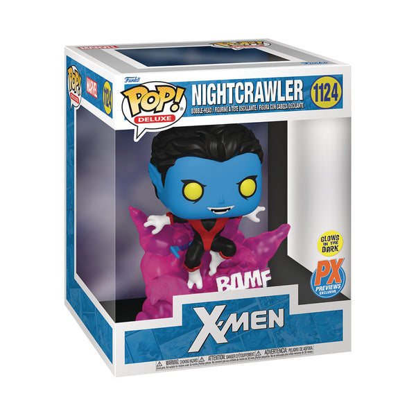 POP Figure Deluxe: Marvel X-Men #1124 - Nightcrawler (PX) (Glow)