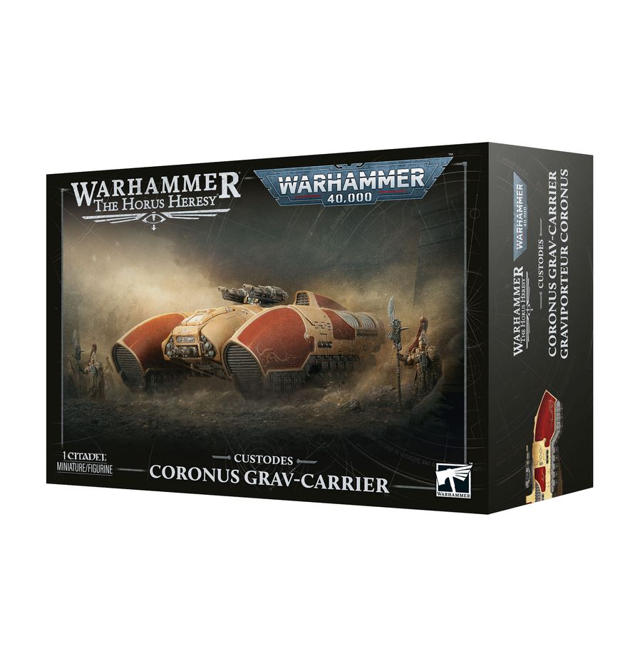 The Horus Heresy/40K: Custodes - Coronus Grav-Carrier
