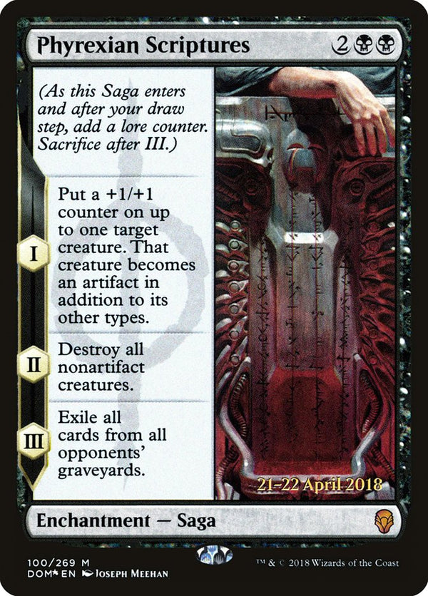 Phyrexian Scriptures (DOM-M-PRE)