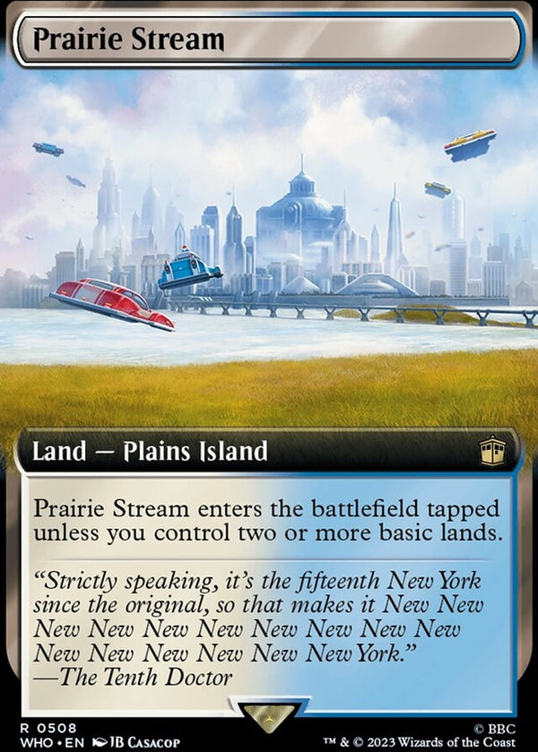 Prairie Stream [#0508 Extended Art Reprint] (WHO-R)