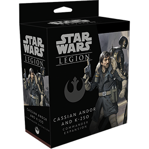 Star Wars: Legion (SWL59) - Rebel Alliance: Cassian Andor and K-2SO Commander Expansion