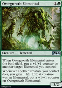 Overgrowth Elemental (M20-U)