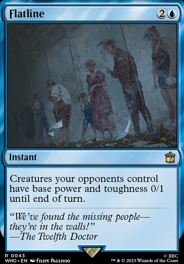 Flatline [#0043 New Cards] (WHO-R)