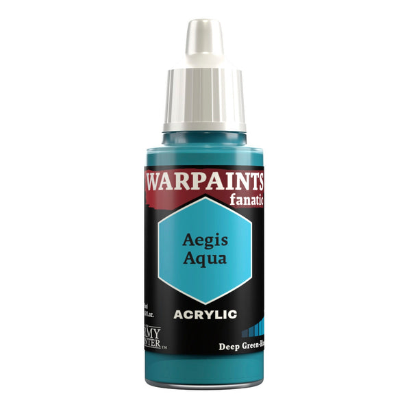 The Army Painter: Warpaints Fanatic - Aegis Aqua (18ml/0.6oz)