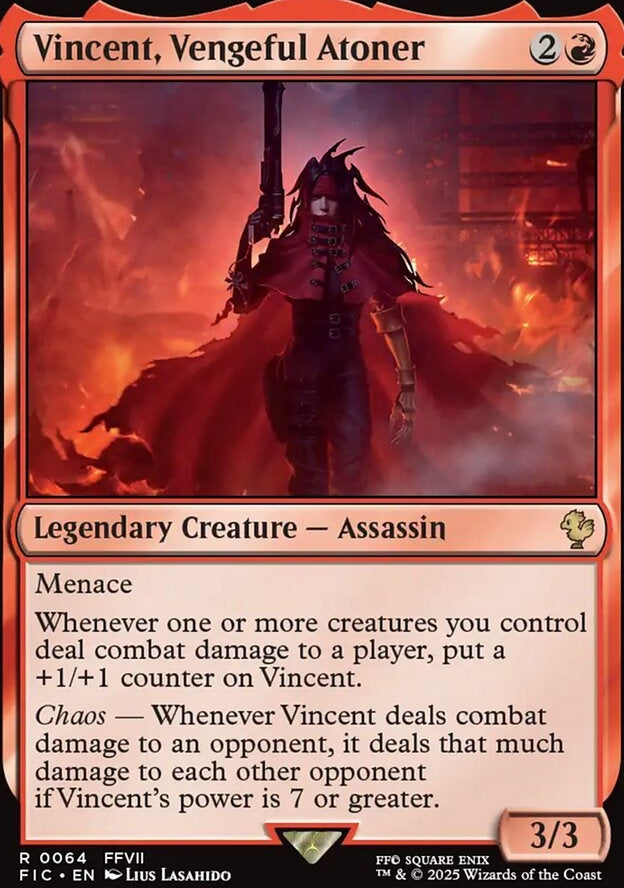 Vincent, Vengeful Atoner [ #0064 ] (FIC-R)