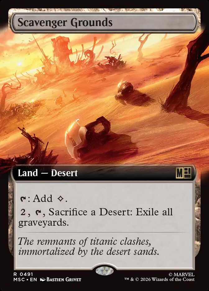 Scavenger Grounds [ #0491 Extended Art ] (MSC-R)