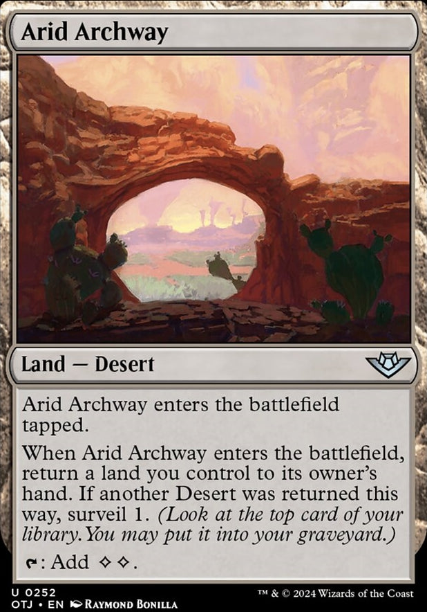 Arid Archway [#0252] (OTJ-U-FOIL)