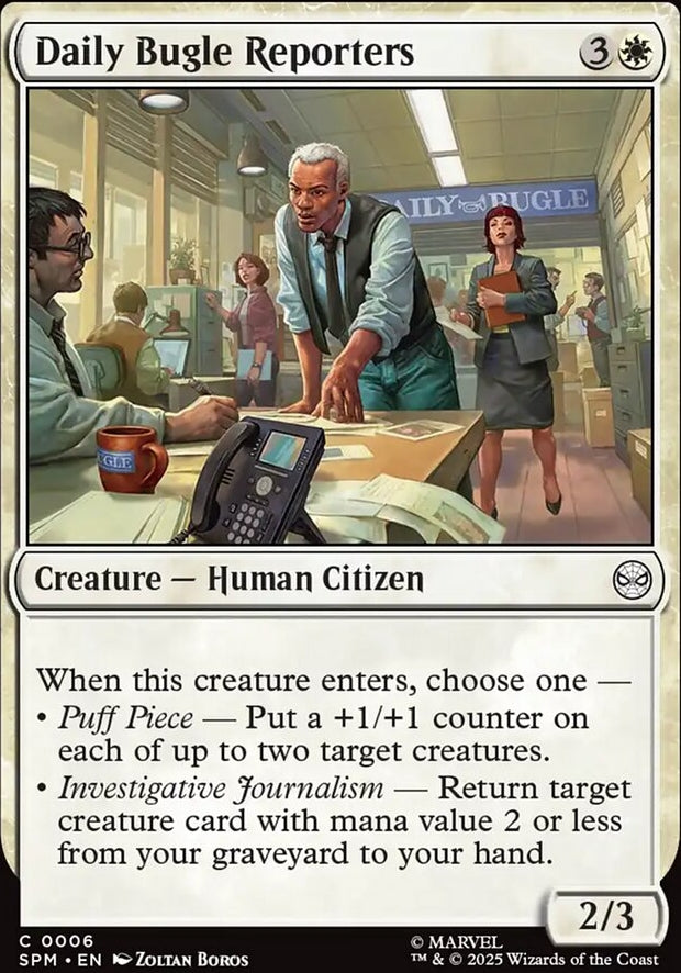 Daily Bugle Reporters [ #0006 ] (SPM-C)